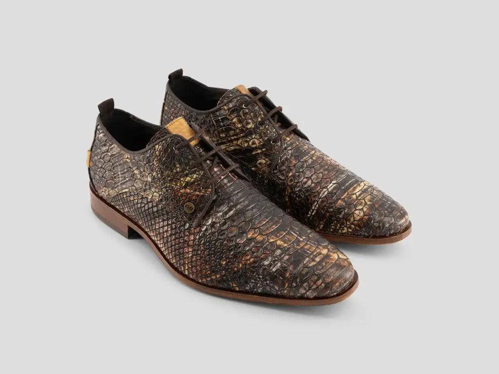 Greg Wood | Bruine nette schoenen REHAB Footwear