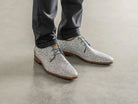 Greg Tile Delft | Blauw-witte nette schoen REHAB Footwear