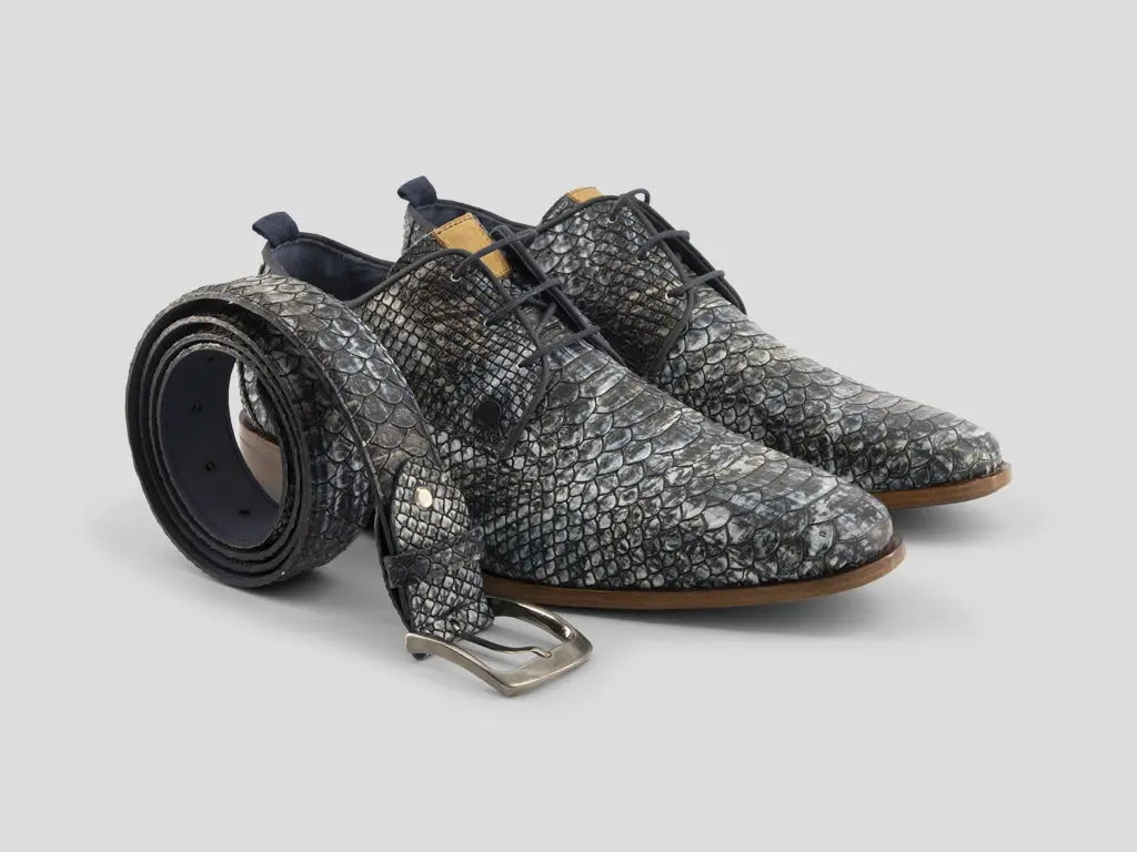 Greg Wood | Blauwe nette schoenen REHAB Footwear