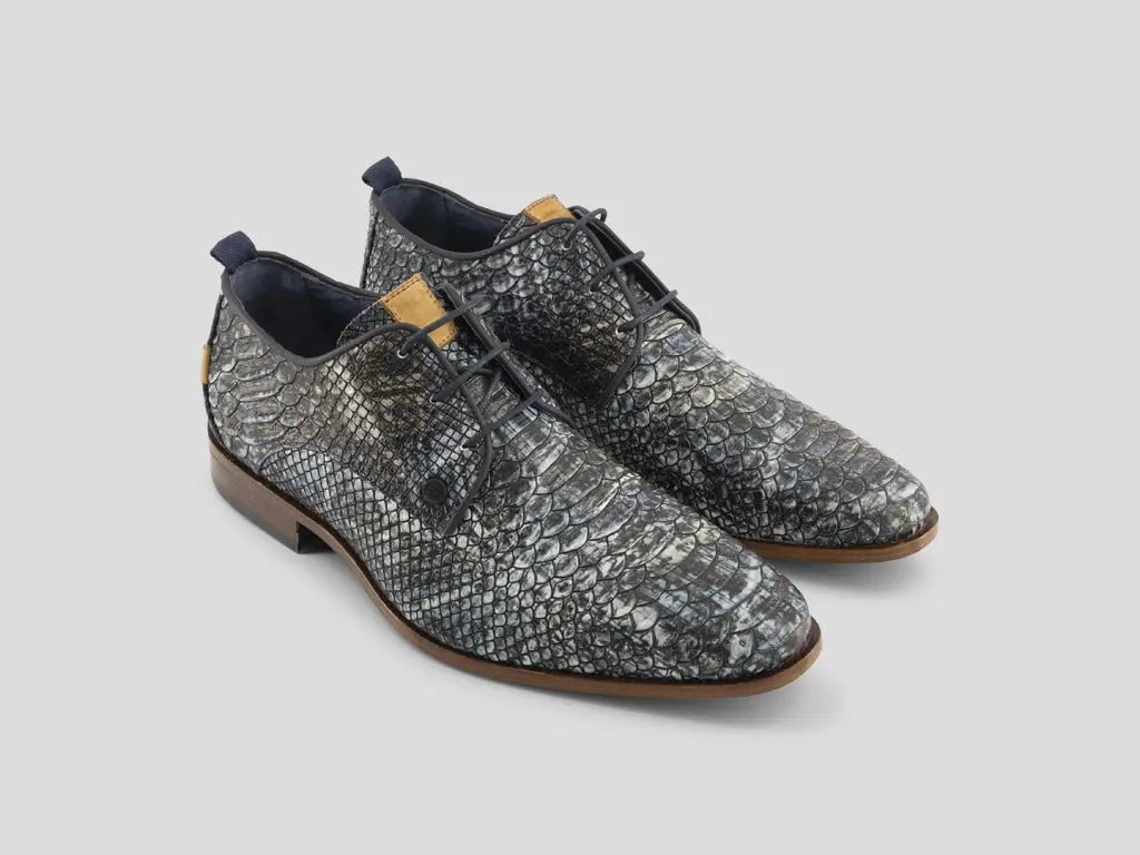 Greg Wood | Blauwe nette schoenen REHAB Footwear