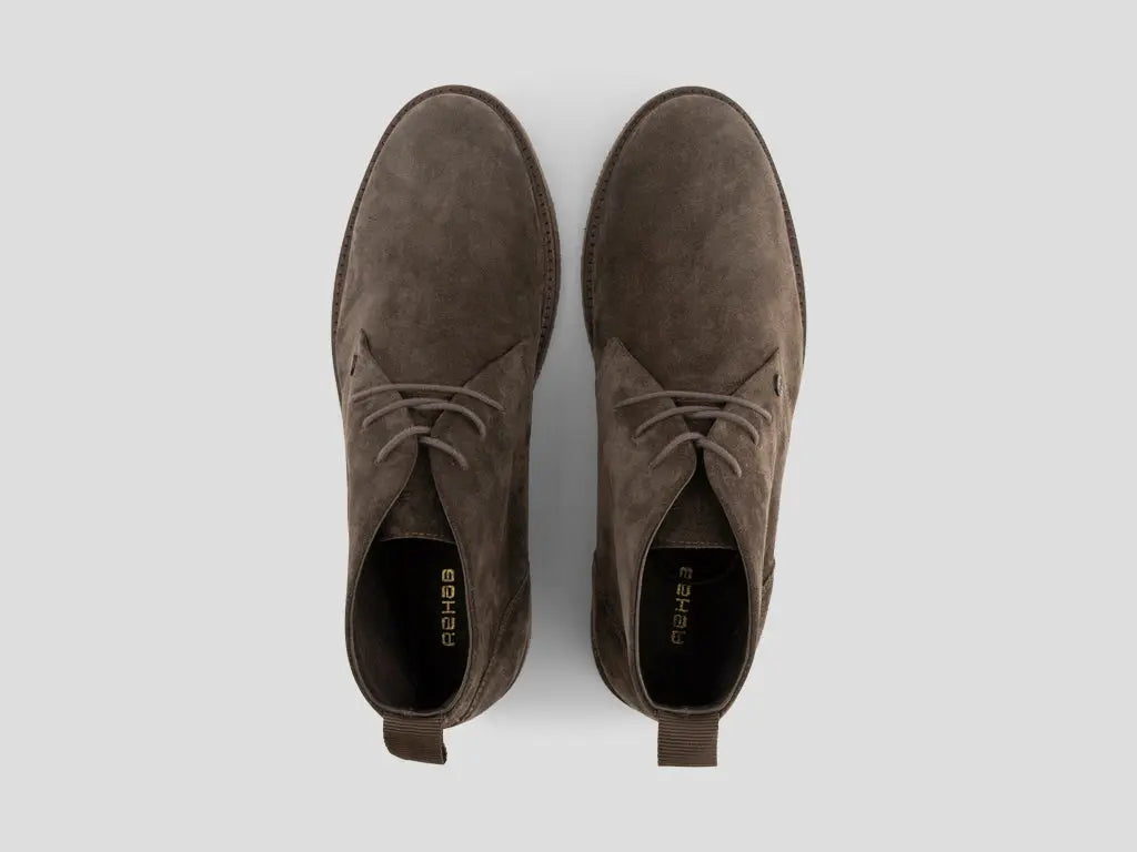 Kas | Grijsbruine desert boot REHAB Footwear