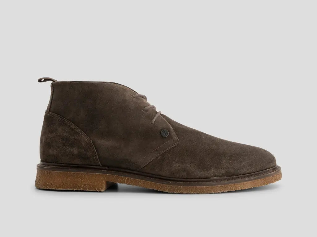 Kas | Grijsbruine desert boot REHAB Footwear
