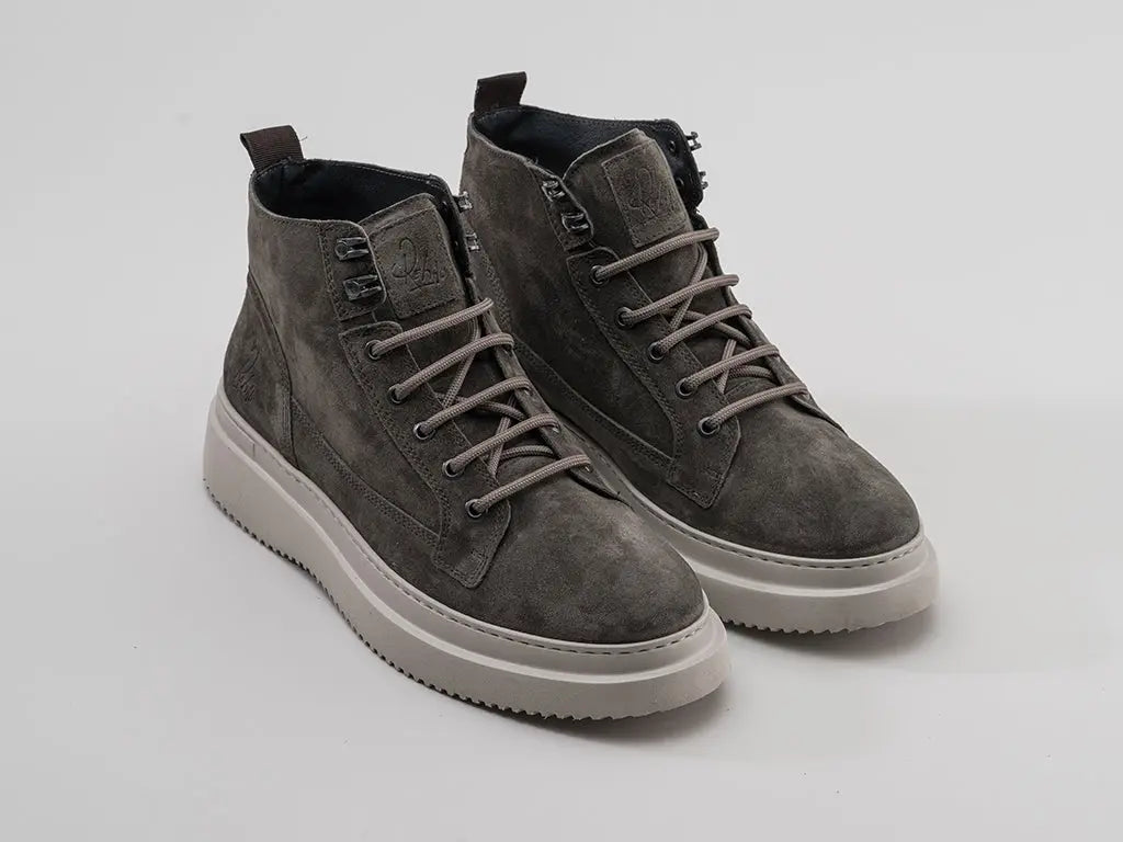 Morris Sue | Hoge donkergrijze boots REHAB Footwear