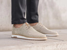 Nolan Knit | Zandkleurige veterschoen REHAB Footwear