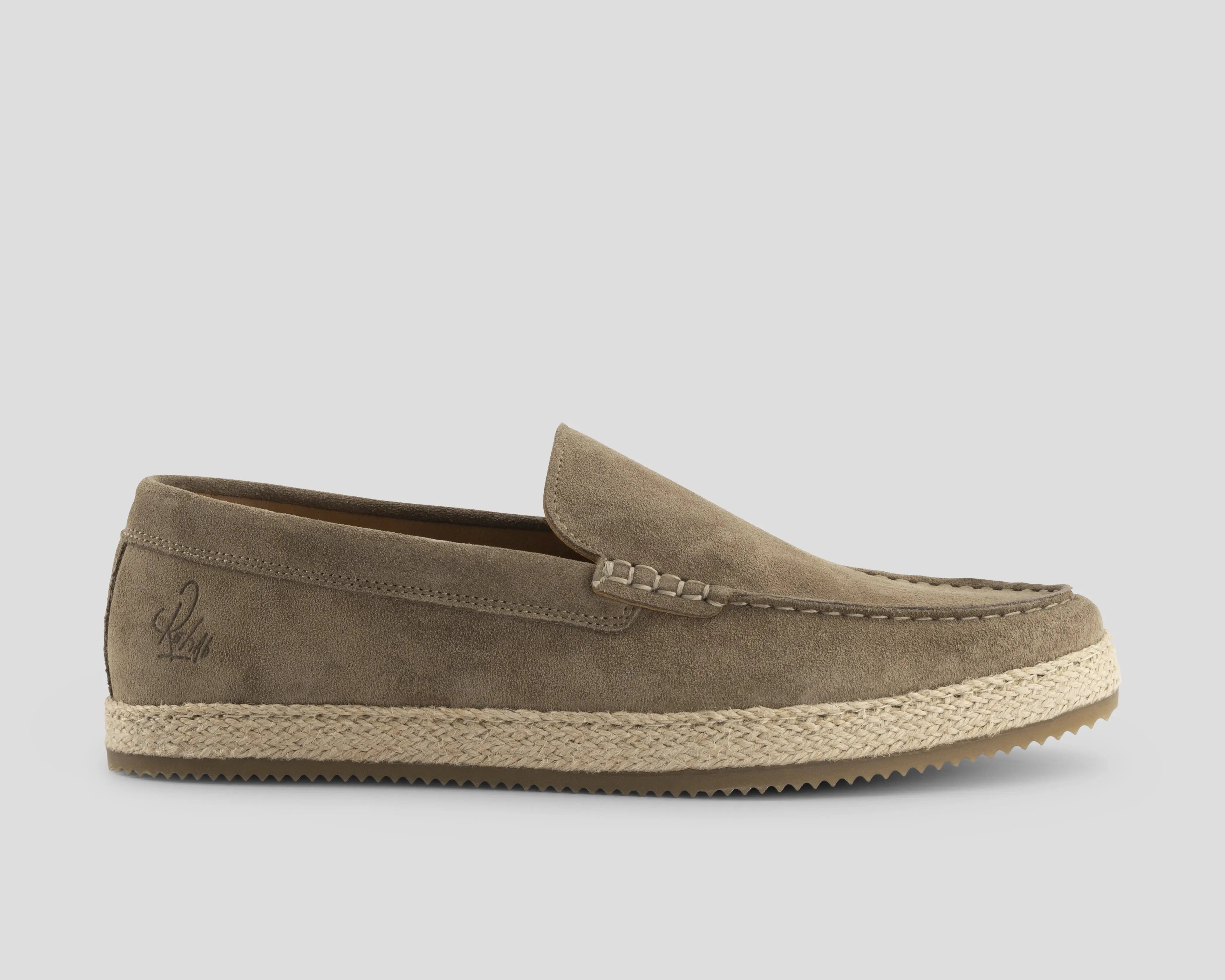 Raffaello | Zandkleurige loafers REHAB Footwear