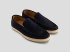 Raffaello | Donkerblauwe loafers REHAB Footwear