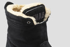 Marvis Nub | Zwarte boots met vacht REHAB Footwear