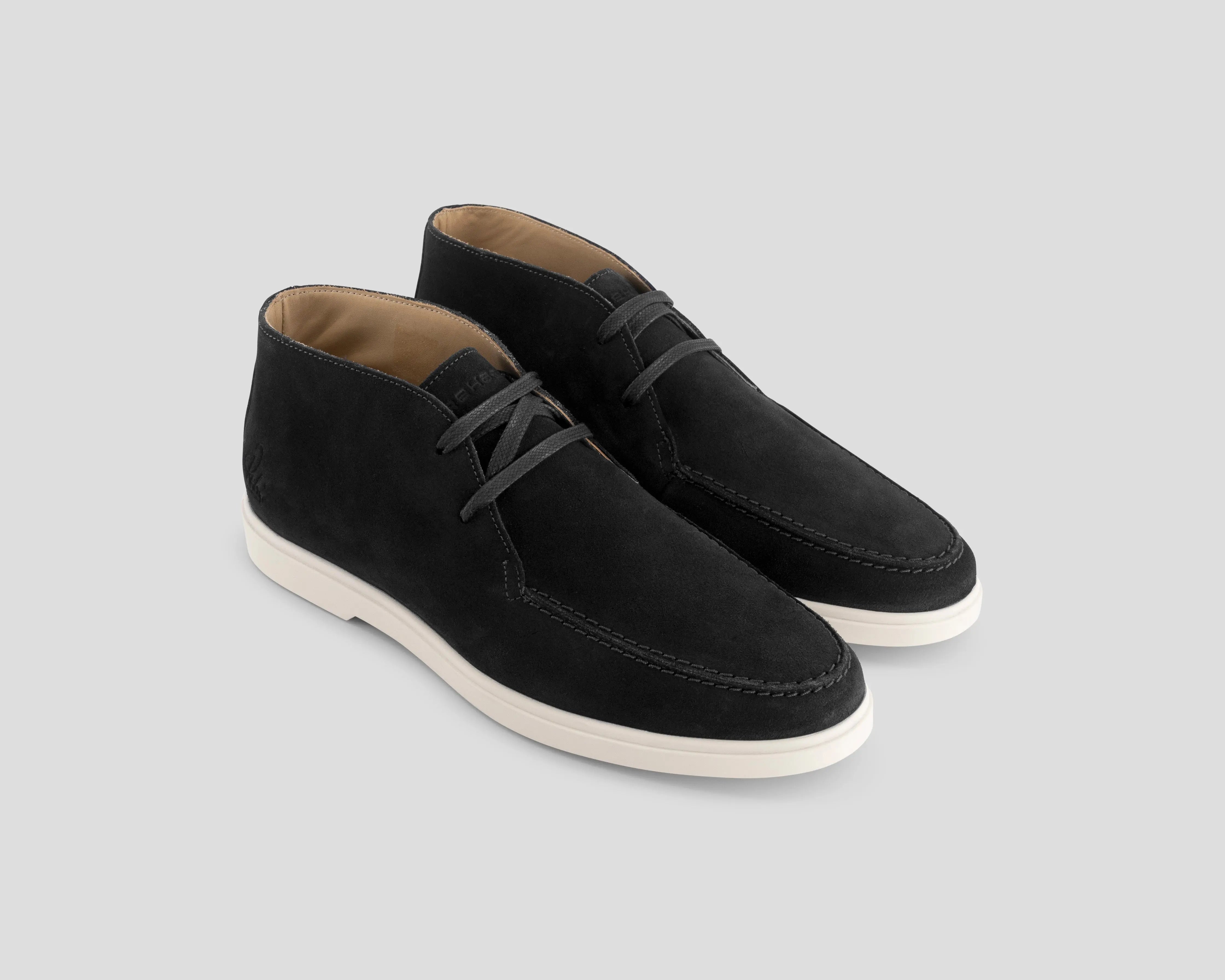 Stanley | Zwarte veterschoenen REHAB Footwear